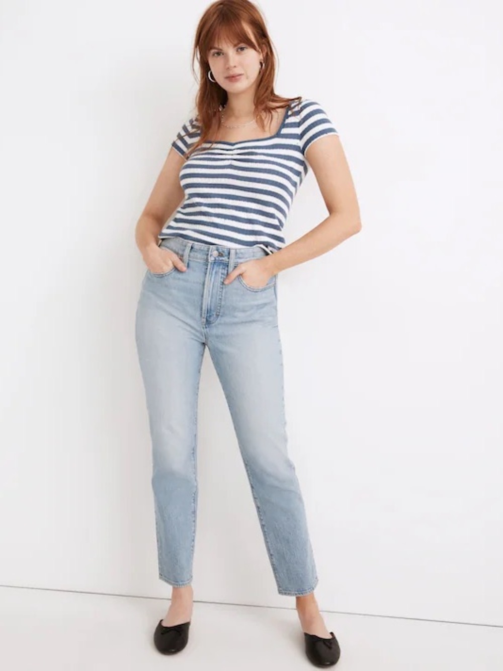 Madewell The Curvy Perfect Vintage Jean in Fiore Wash Size 30